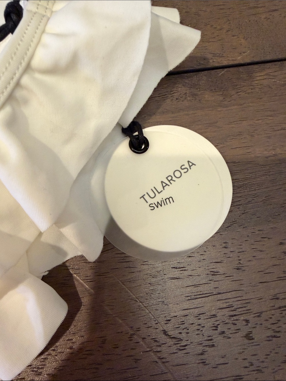 Tularosa White Ruffled Underwire Bikini Set - Picture 2 of 4